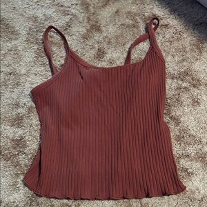 Old Navy Women's Ribbed Camisole - Rust